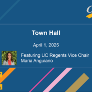Town Hall - April 1, 2025 - Featuring UC Rents Vice Chair Maria Anguiano